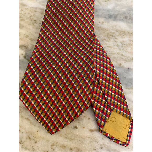 Vintage Two Red Blue Neckties #classic neckties #mens ties - Picture 4 of 8